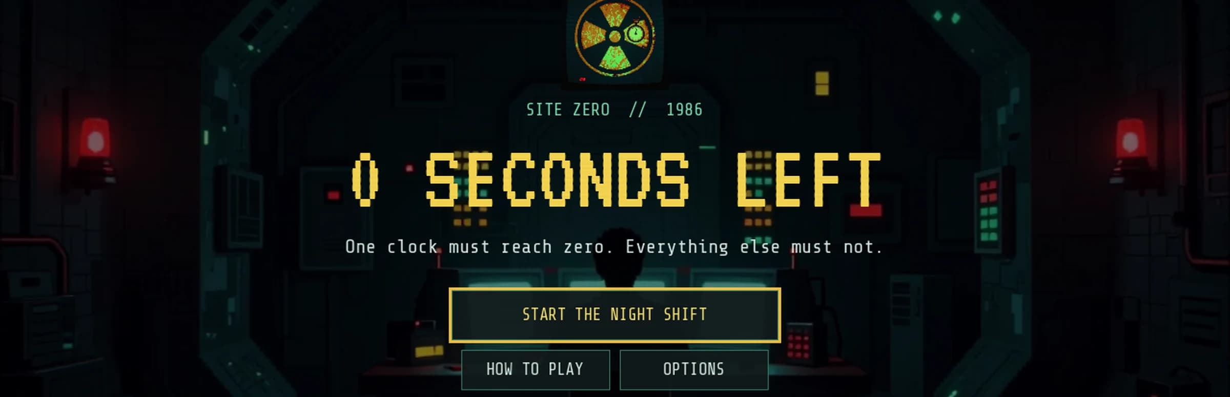 0 Seconds Left key art